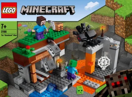 LEGO - Minecraft 21166 "Az elhagyatott“ bánya