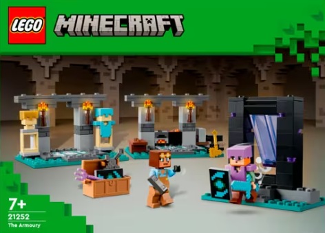 LEGO - Minecraft 21252 "A fegyverraktár"
