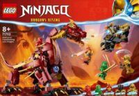 71793 LEGO - NINJAGO 71793 "Hőhullám átalakítható lávasárkány"