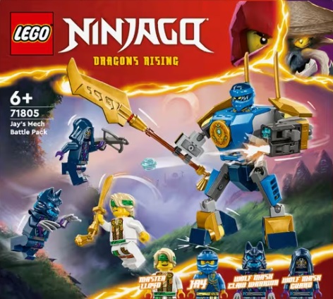 LEGO - NINJAGO 71805 "Jay robot csatakészlete"