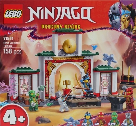 LEGO - NINJAGO 71831 "Spinjitzu ninja templom"