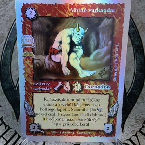 Albínó varkaudar Foil