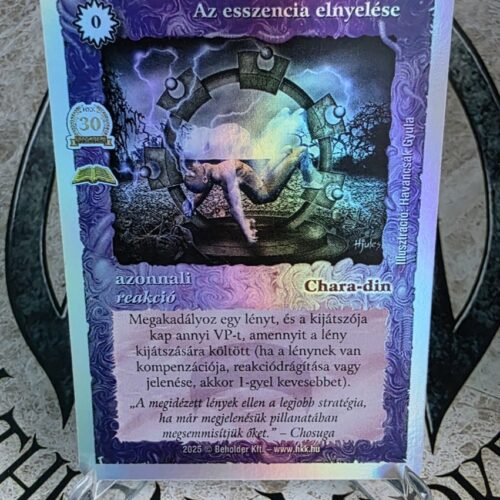 Az esszencia elnyelése Foil