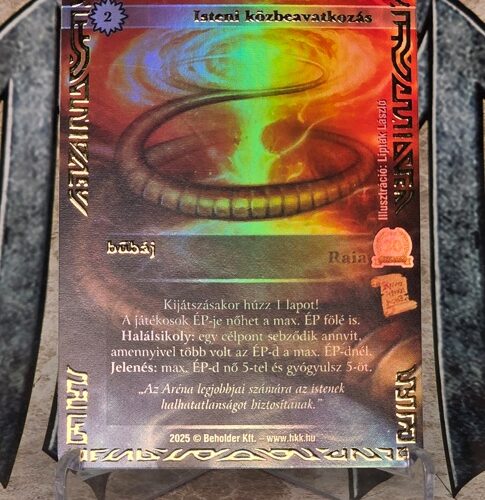 Isteni közbeavatkozás GFA - UR